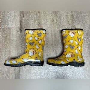 Women’s Chicken themed Sloggers boots